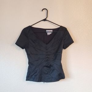 Papelle Boutique Vintage Black Blouse in Size 2
